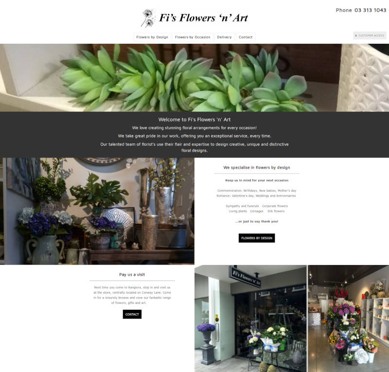 Fi's Flowers and Art