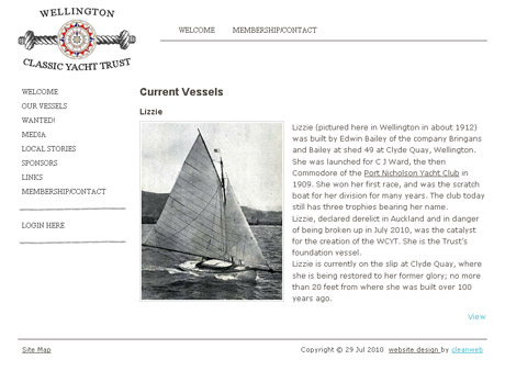 Wellington Classic Yacht Trust